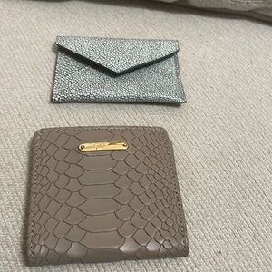 Two for one! Gigi New York wallet and card case